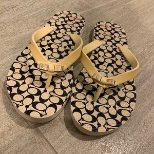 Authentic Coach Sandals